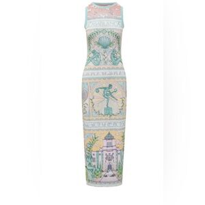 Casablanca Vase Midi Dress